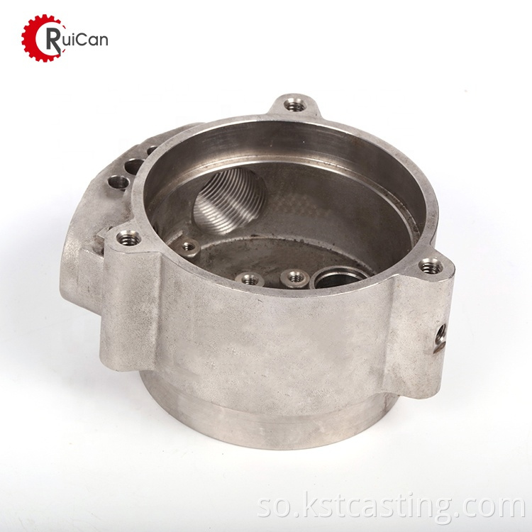 Iftiinka iftiinka birta ah ee qeybaha auto stainless steel casting auto parts parts